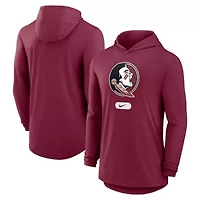 NCAA Nike Florida State Seminoles Primetime Tri-Blend Dri-FIT Long Sleeve Hoodie T-Shirt