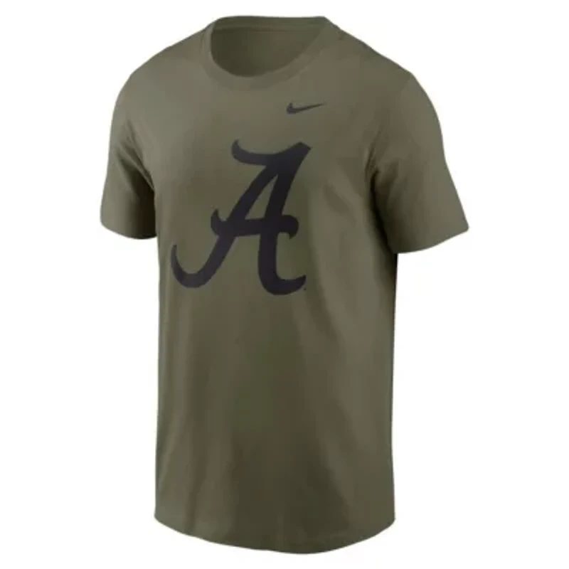 Alabama Crimson Tide NCAA Nike 2024 Military Appreciation Tonal Logo Performance T-Shirt