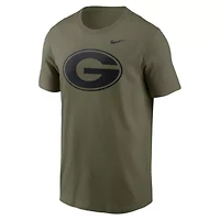 NCAA Nike Georgia Bulldogs 2024 Military Appreciation Tonal Logo Performance T-Shirt