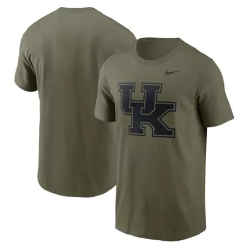 NCAA Nike Kentucky Wildcats 2024 Military Appreciation Tonal Logo Performance T-Shirt