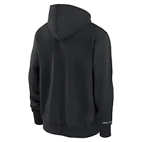 NCAA Nike West Virginia Mountaineers On-Court Performance Full-Zip Hoodie