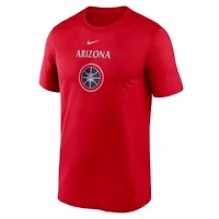 NCAA Nike Arizona Wildcats On-Court Basketball Practice Legend Dri-FIT T-Shirt