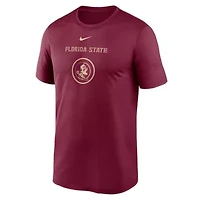NCAA Nike Florida State Seminoles On-Court Basketball Practice Legend Dri-FIT T-Shirt