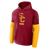 NCAA Nike USC Trojans Fitness Performance Pullover Hoodie