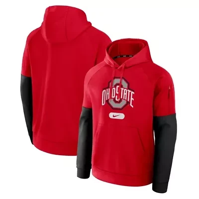 NCAA Nike Ohio State Buckeyes Fitness Performance Pullover Hoodie