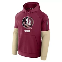NCAA Nike Florida State Seminoles Fitness Raglan Performance Pullover Hoodie