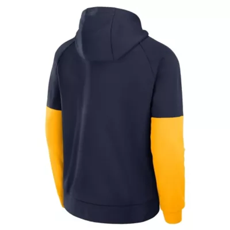 NCAA Nike West Virginia Mountaineers Fitness Performance Pullover Hoodie