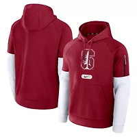 Stanford Cardinal NCAA Nike Fitness Performance Pullover Hoodie