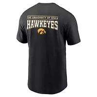 NCAA Nike Iowa Hawkeyes 2-Hit T-Shirt