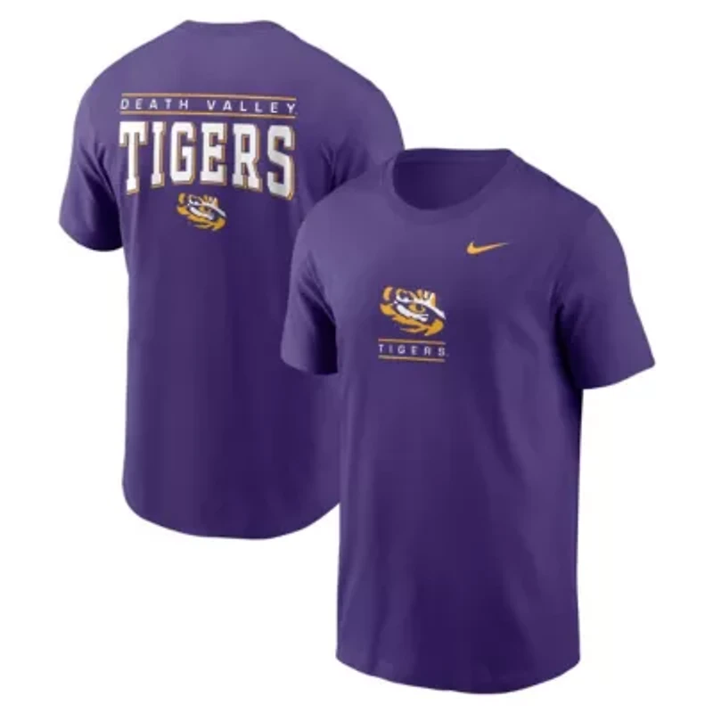 NCAA Nike LSU Tigers 2-Hit T-Shirt