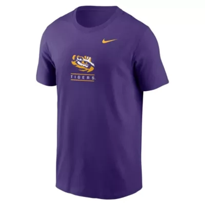 NCAA Nike LSU Tigers 2-Hit T-Shirt
