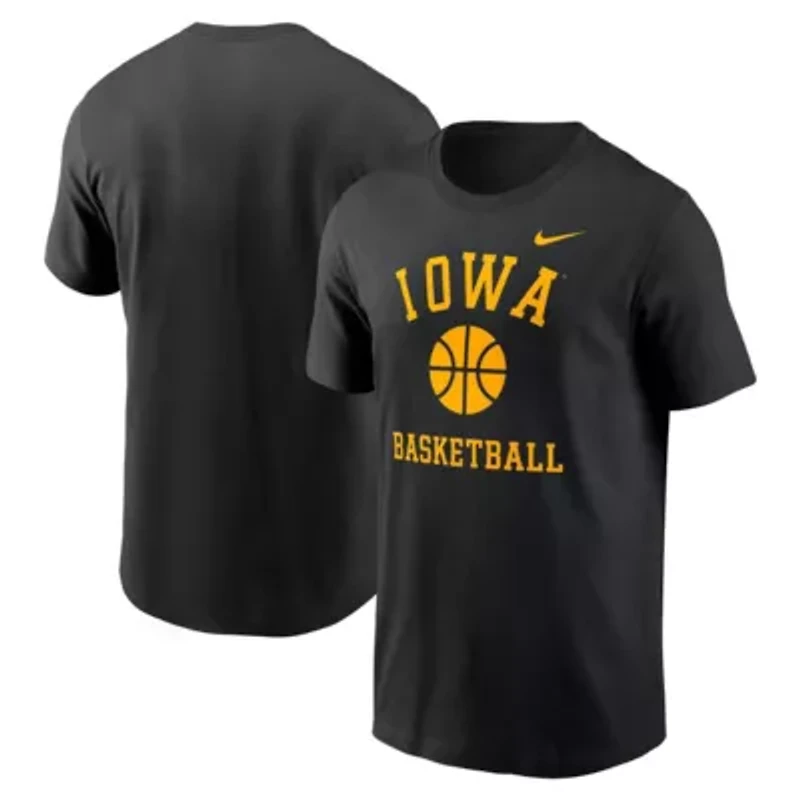 NCAA Nike Iowa Hawkeyes Basketball Icon T-Shirt