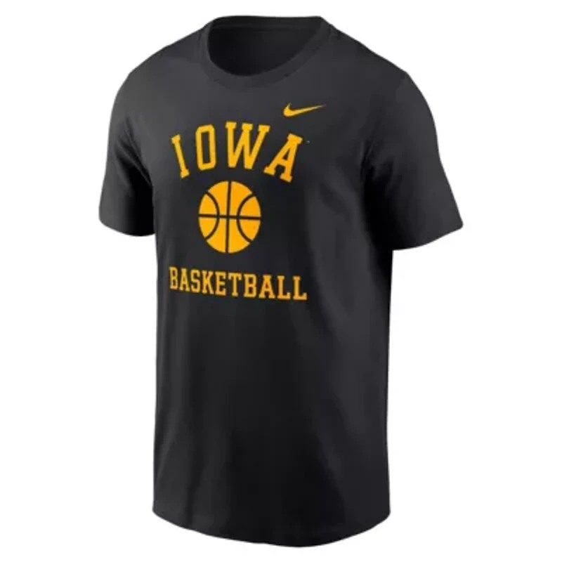 NCAA Nike Iowa Hawkeyes Basketball Icon T-Shirt