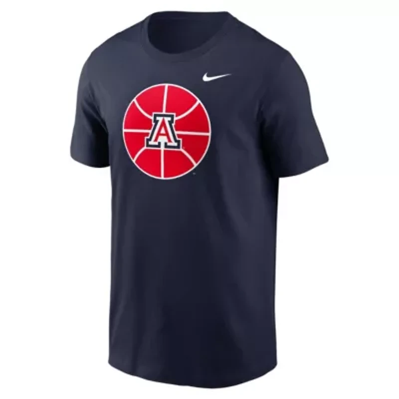 NCAA Nike Arizona Wildcats Basketball Logo T-Shirt