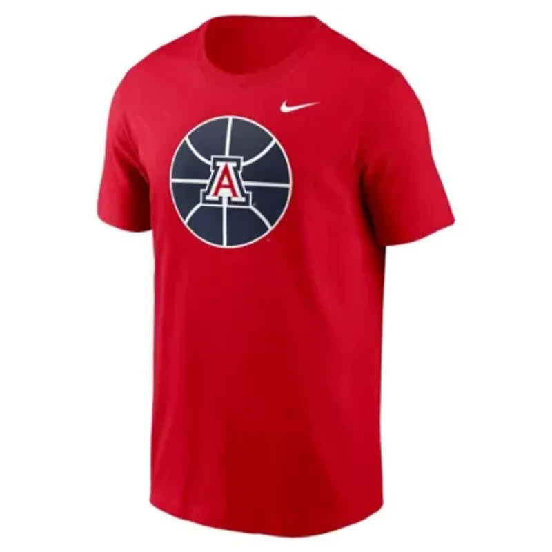 NCAA Nike Arizona Wildcats Basketball Logo T-Shirt