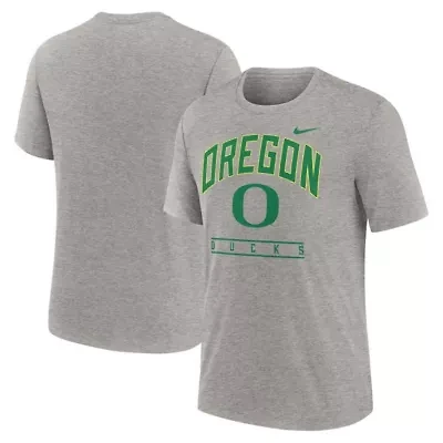 NCAA Nike Oregon Ducks Arch Over Logo Tri-Blend T-Shirt