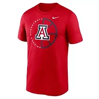 NCAA Nike Arizona Wildcats Legend Basketball Icon Performance T-Shirt
