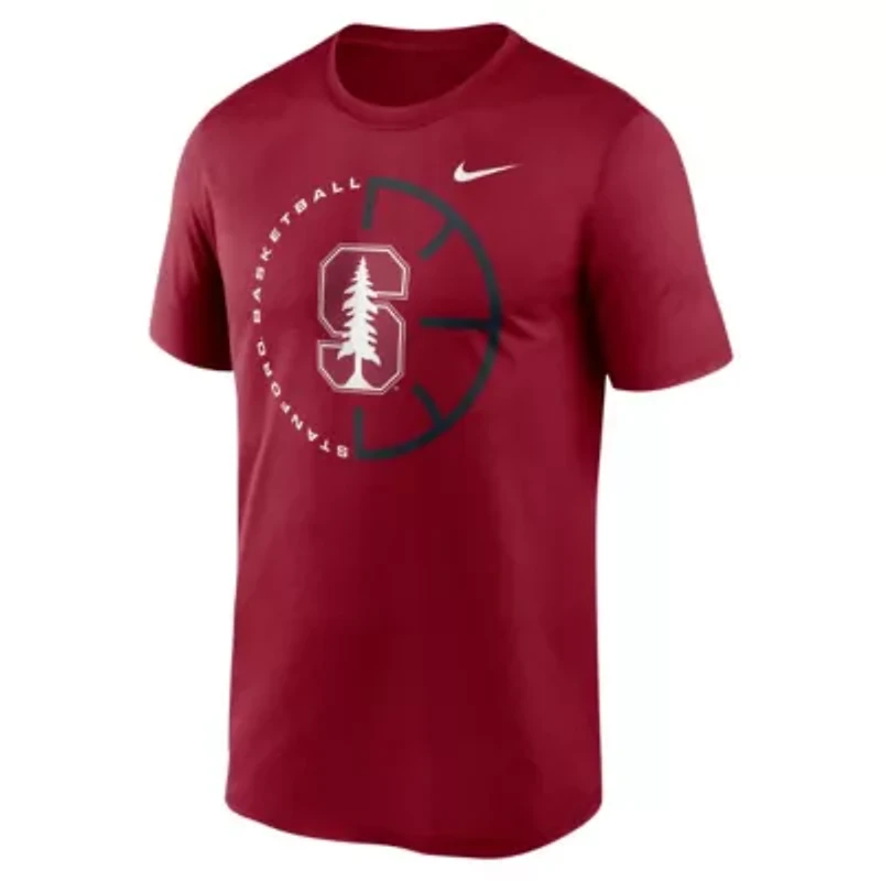 Stanford Cardinal NCAA Nike Legend Basketball Icon Performance T-Shirt