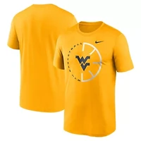 NCAA Nike West Virginia Mountaineers Legend Basketball Icon Dri-Fit T-Shirt