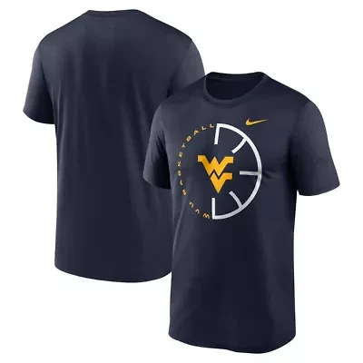 NCAA Nike West Virginia Mountaineers Legend Basketball Icon Performance T-Shirt
