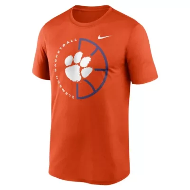 NCAA Nike Clemson Tigers Legend Basketball Icon Dri-Fit T-Shirt