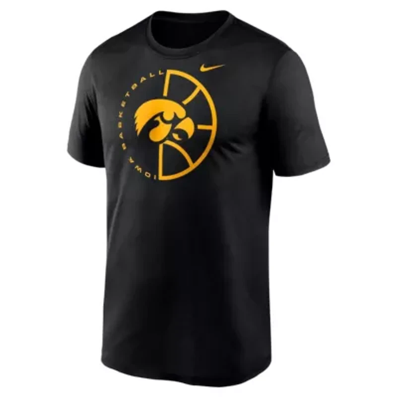NCAA Nike Iowa Hawkeyes Legend Basketball Icon Performance T-Shirt