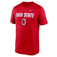 NCAA Nike Ohio State Buckeyes Lockup Legend Performance T-Shirt