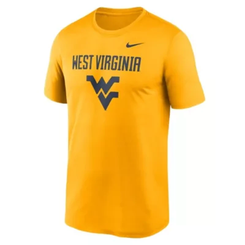 NCAA Nike West Virginia Mountaineers Lockup Legend Performance T-Shirt