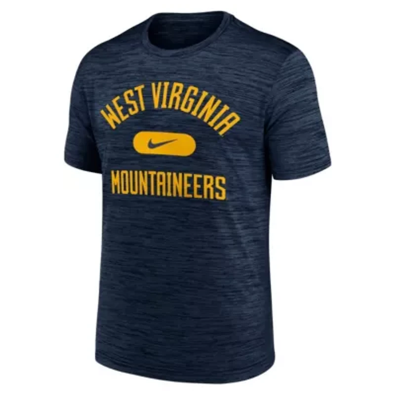 NCAA Nike West Virginia Mountaineers Velocity Mascot Dri-FIT T-Shirt