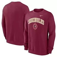 NCAA Nike Florida State Seminoles Arched Seal Pullover Sweatshirt
