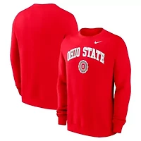 NCAA Nike Ohio State Buckeyes Arched Seal Pullover Sweatshirt