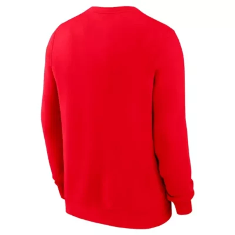 NCAA Nike Ohio State Buckeyes Arched Seal Pullover Sweatshirt