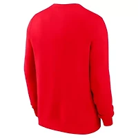 NCAA Nike Ohio State Buckeyes Arched Seal Pullover Sweatshirt