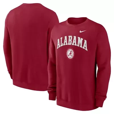 Alabama Crimson Tide NCAA Nike Arched Seal Pullover Sweatshirt