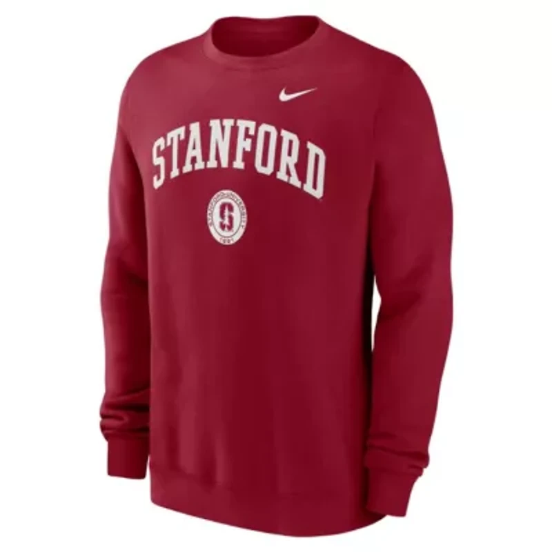 Stanford Cardinal NCAA Nike Arched Seal Pullover Sweatshirt
