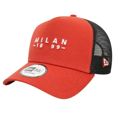 Serie A AC Milan 9FORTY A-Frame Trucker Adjustable Hat