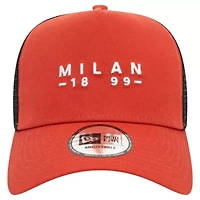 Serie A AC Milan 9FORTY A-Frame Trucker Adjustable Hat