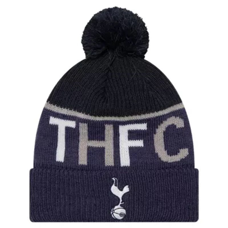 Premier League Tottenham Hotspur Sport Cuffed Knit Hat with Pom