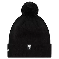 International Clubs Manchester United Stitch Patch Cuffed Knit Hat with Pom