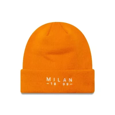 International Clubs AC Milan Wordmark Cuffed Knit Hat