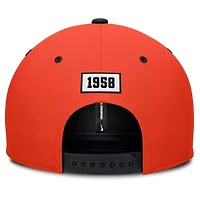 MLB Nike Orange/Black San Francisco Giants Cooperstown Collection Pro Performance Snapback Hat