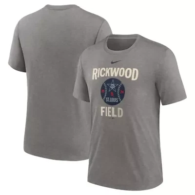 MLB Nike St. Louis Cardinals 2024 Rickwood Classic Tri-Blend T-Shirt