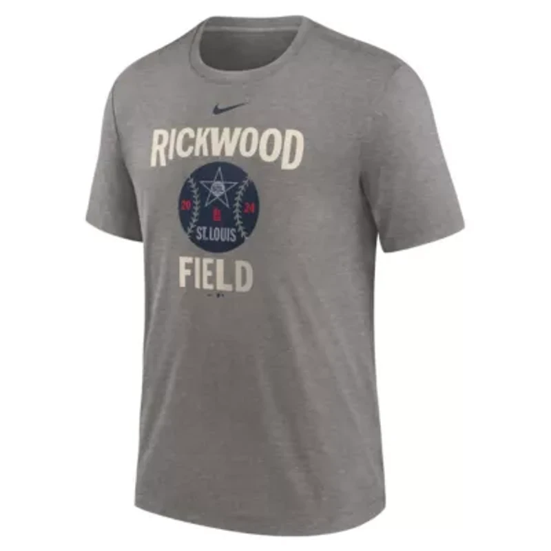 MLB Nike St. Louis Cardinals 2024 Rickwood Classic Tri-Blend T-Shirt