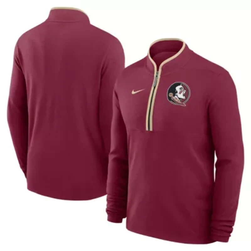 NCAA Nike Florida State Seminoles Victory Performance Half-Zip Top