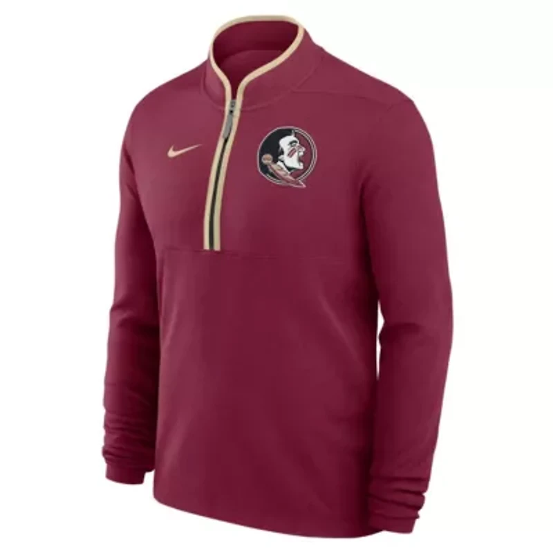 NCAA Nike Florida State Seminoles Victory Performance Half-Zip Top