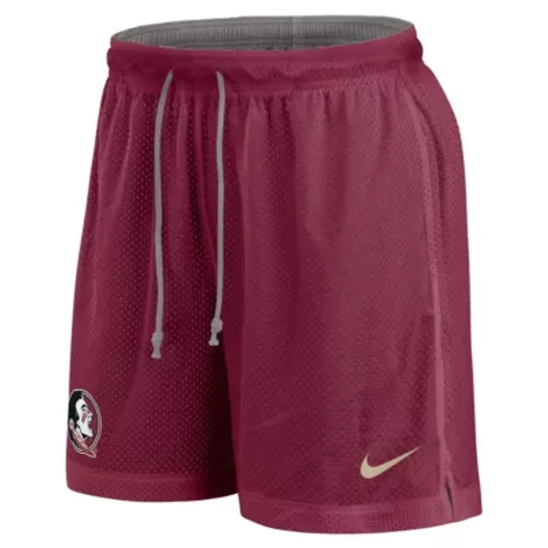 NCAA Nike Garnet/Heather Florida State Seminoles Player Reversible Shorts