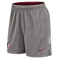 NCAA Nike Garnet/Heather Florida State Seminoles Player Reversible Shorts