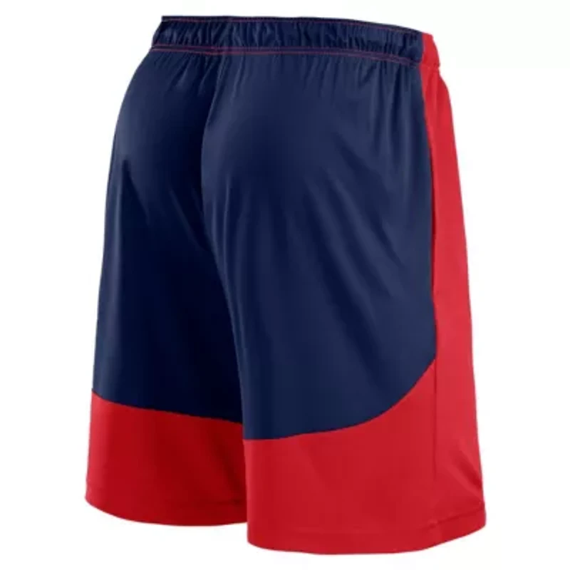 MLB Fanatics Red/Navy St. Louis Cardinals Launch Polyester Shorts
