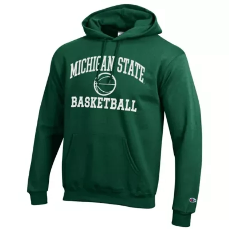 NCAA Michigan State Spartans Basketball Icon Pullover Hoodie