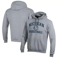 NCAA Michigan Wolverines Basketball Icon Pullover Hoodie